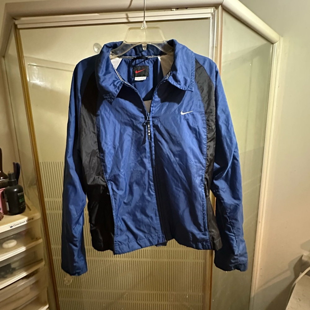 Vintage 1990’s Nike Men's Blue and Black Track Suit - Picture 2 of 14